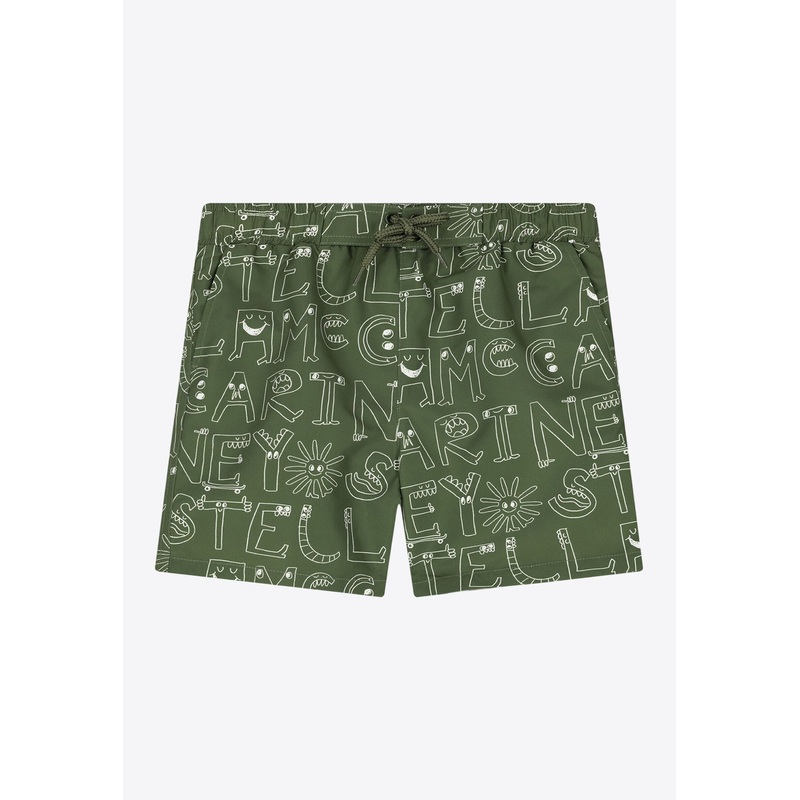Boys Printed Swim Shorts